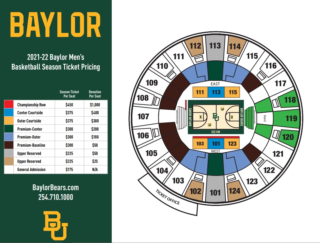 Baylor University Official Athletic Site Online Ticket Office