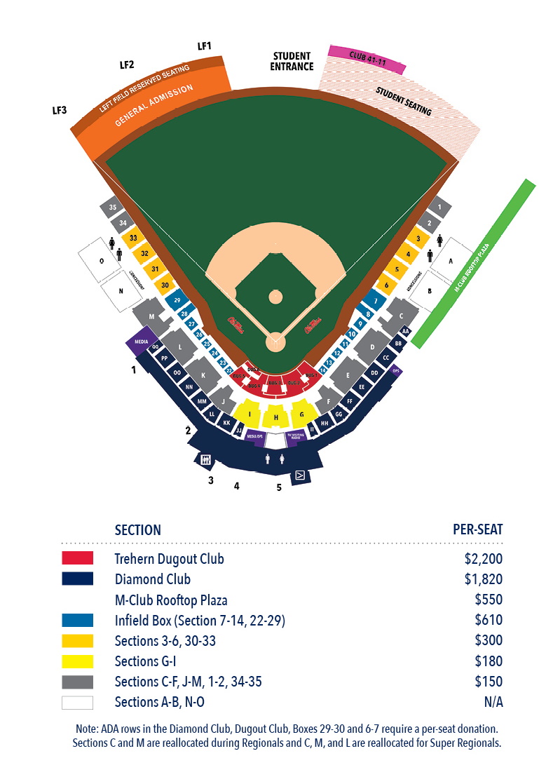 Busch Stadium Detailed Seating Chart